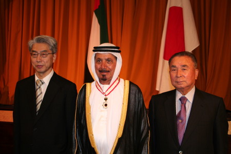 マスード氏叙勲式